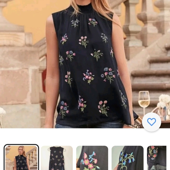 EUC Sundance Floral Blouse - Picture 10 of 11